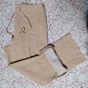 D&Co Roll Tab Leg Drawstring Waist Pants